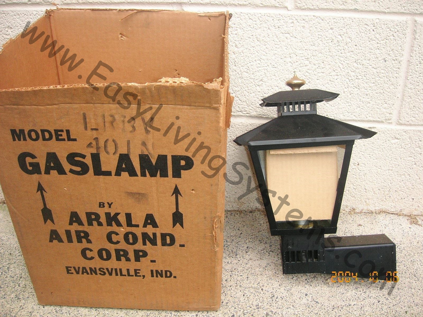 Arkla 401 Doorman Gas Lamp