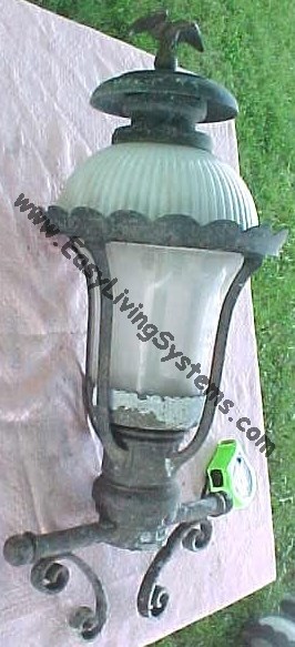 hadco yorktown L-1202 gaslight lamp