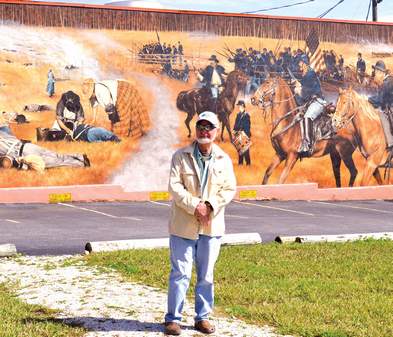 Brooksville Common Civil Wall Mural Wall