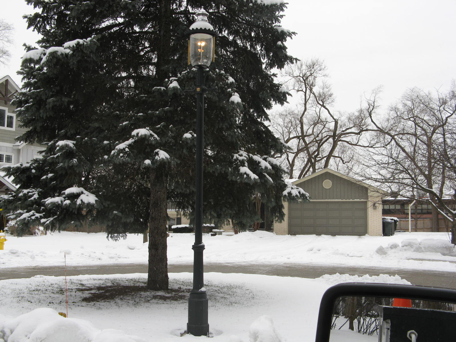 city of glen ellyn il public works boulevard street gas light