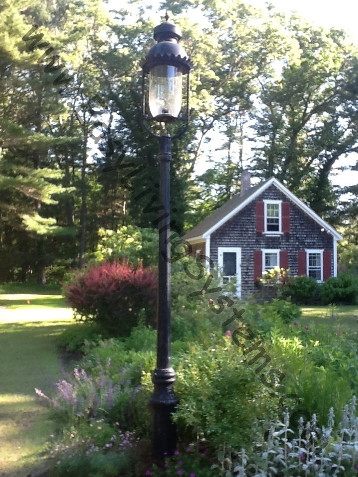 Nudd Family Garden Gaslite Lamp