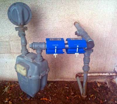 Natural Gas Meter Outdoor Treatment - GMX Model 848